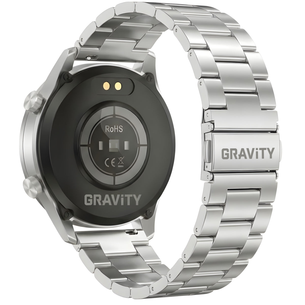 Smartwatch Gravity Srebrny Bransoleta + Pasek GT10-6
