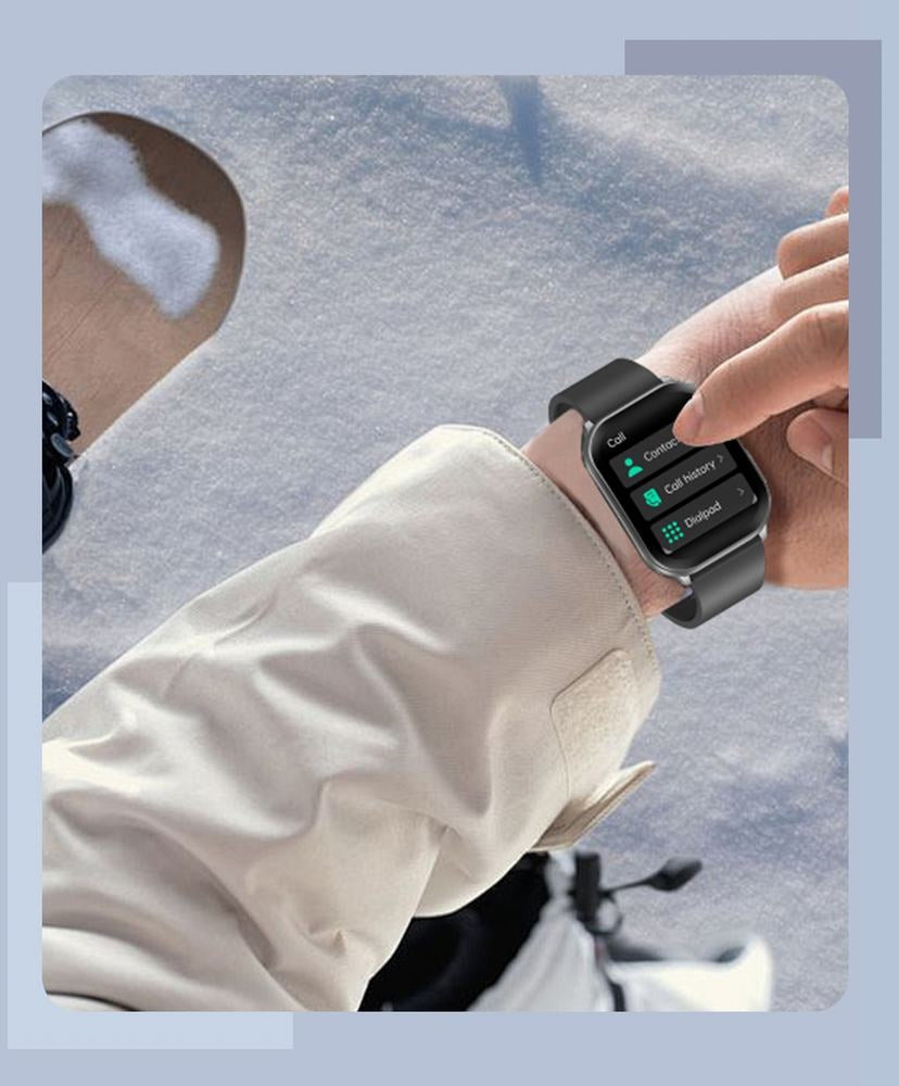 Smartwatch Męski GRAVITY GT28-1 Pasek + Bransoleta Czarny