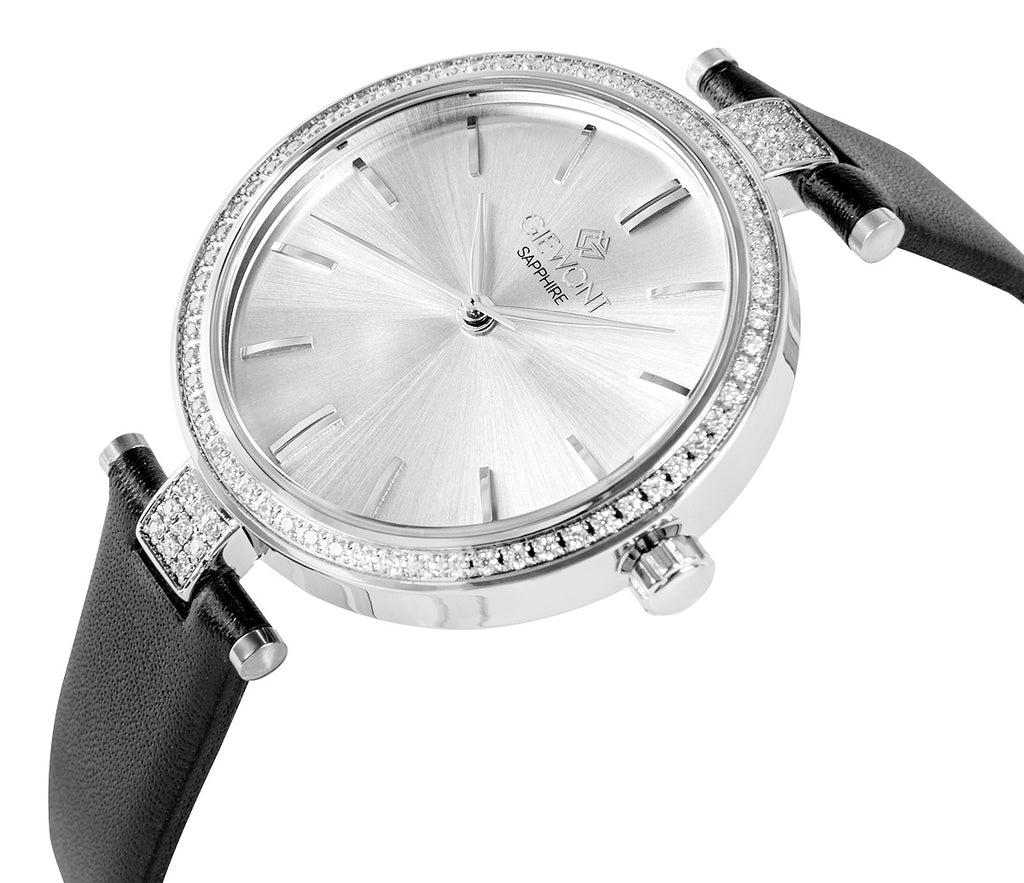 Zegarek Damski Giewont Sapphire Srebrny GW9890-A1