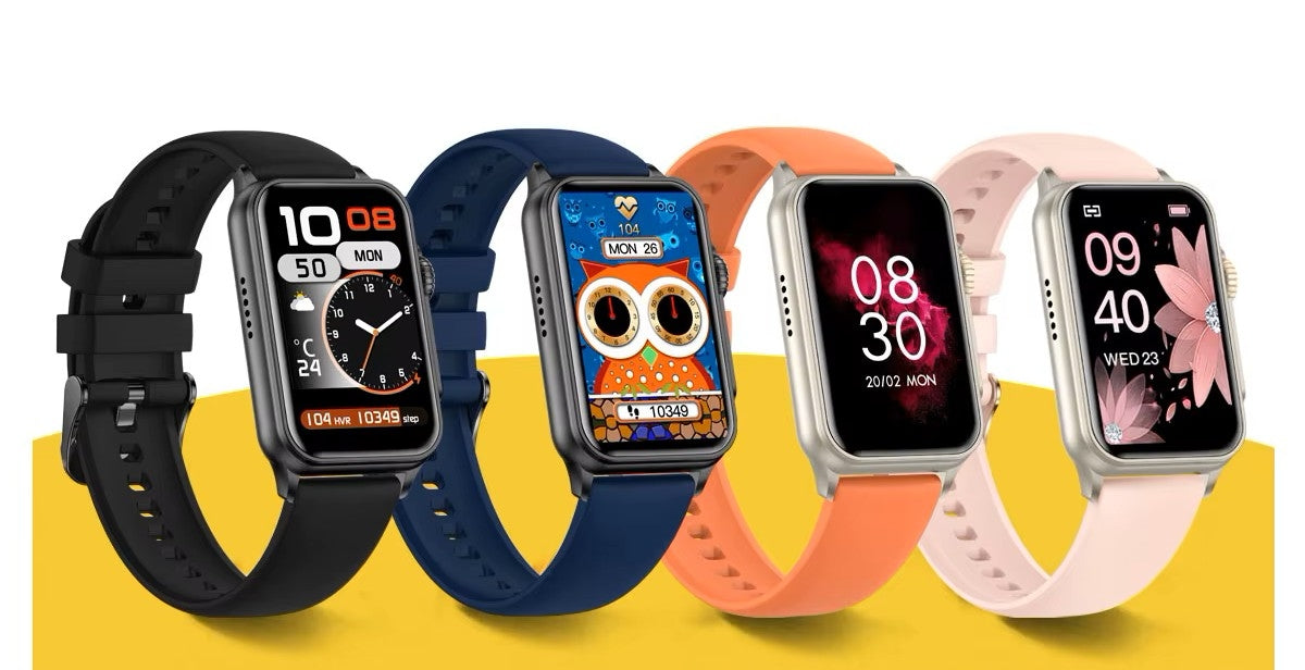 Smartwatch Damski RUBICON RNCF06 Black SMARUB222