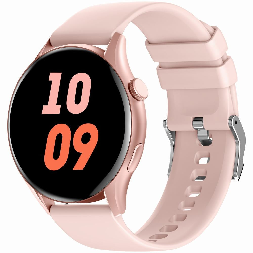 Smartwatch Gravity Różowe Złoto Pasek + Bransoleta GT11-5