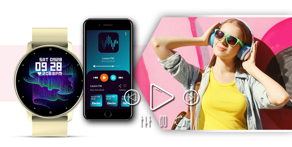Smartwatch GIEWONT Ecru GW120-6