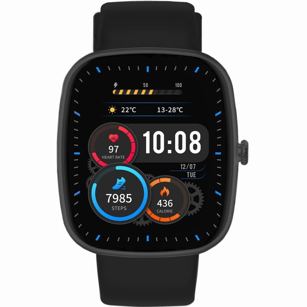 Smartwatch Gravity Czarny 2 Paski GT18-9