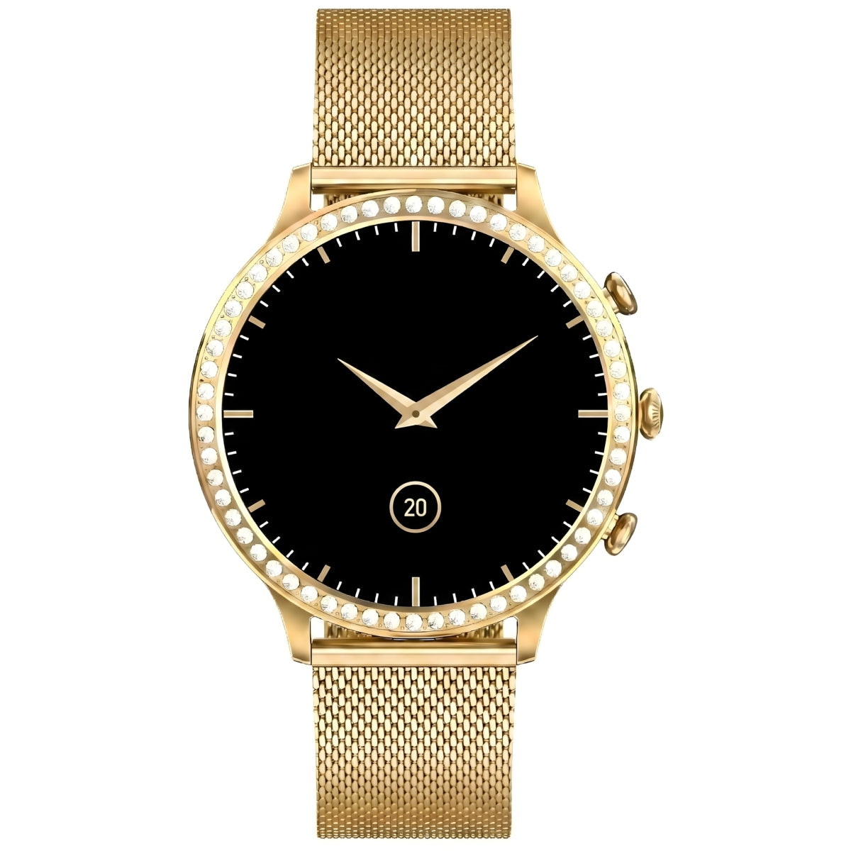 Smartwatch Gravity Złoty Pasek i Bransoleta  GT5-1