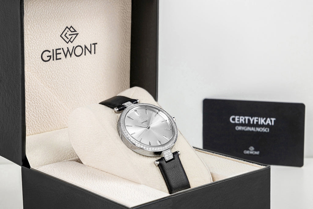 Zegarek Damski Giewont Sapphire Srebrny GW9890-A1