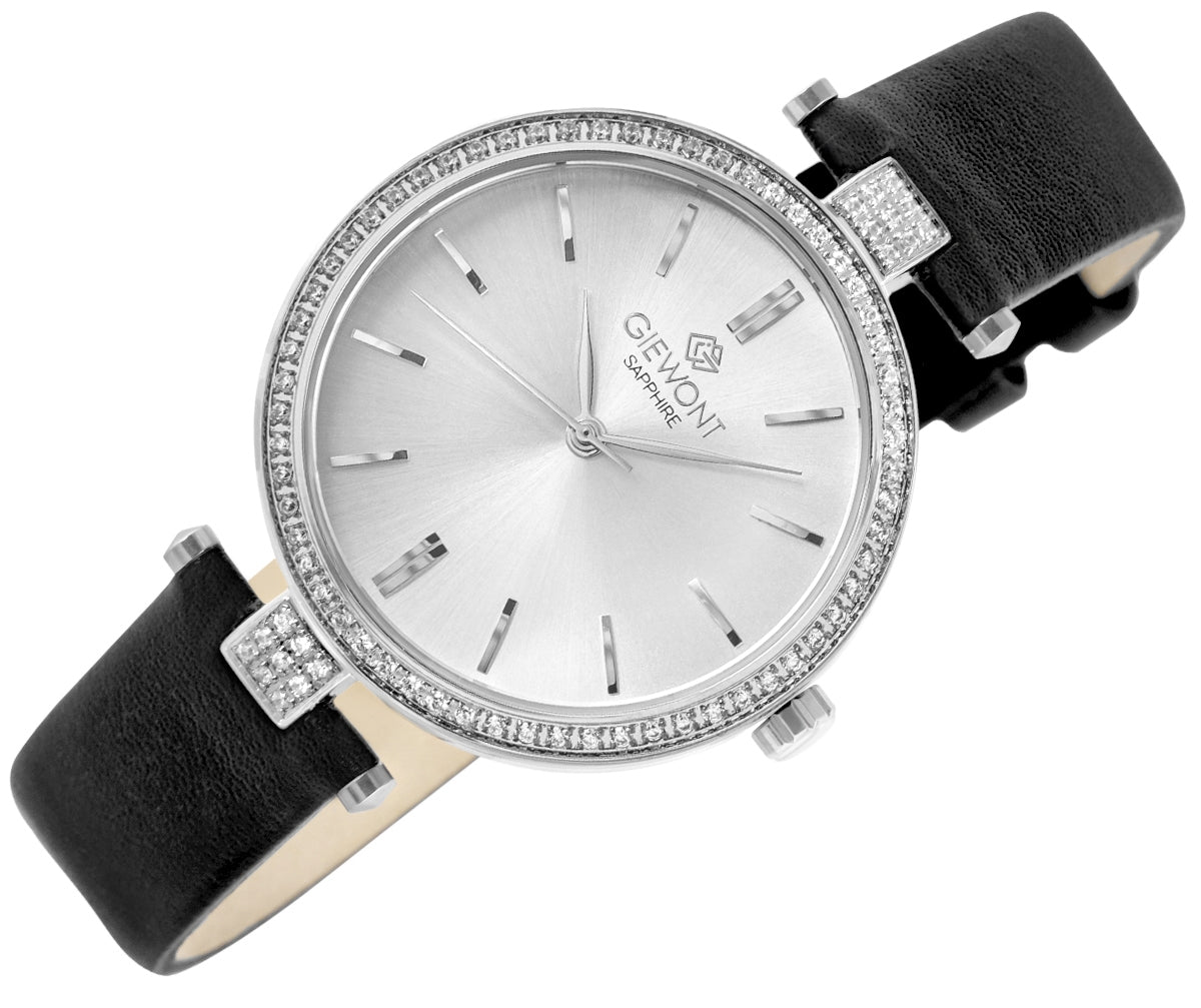 Zegarek Damski Giewont Sapphire Srebrny GW9890-A1