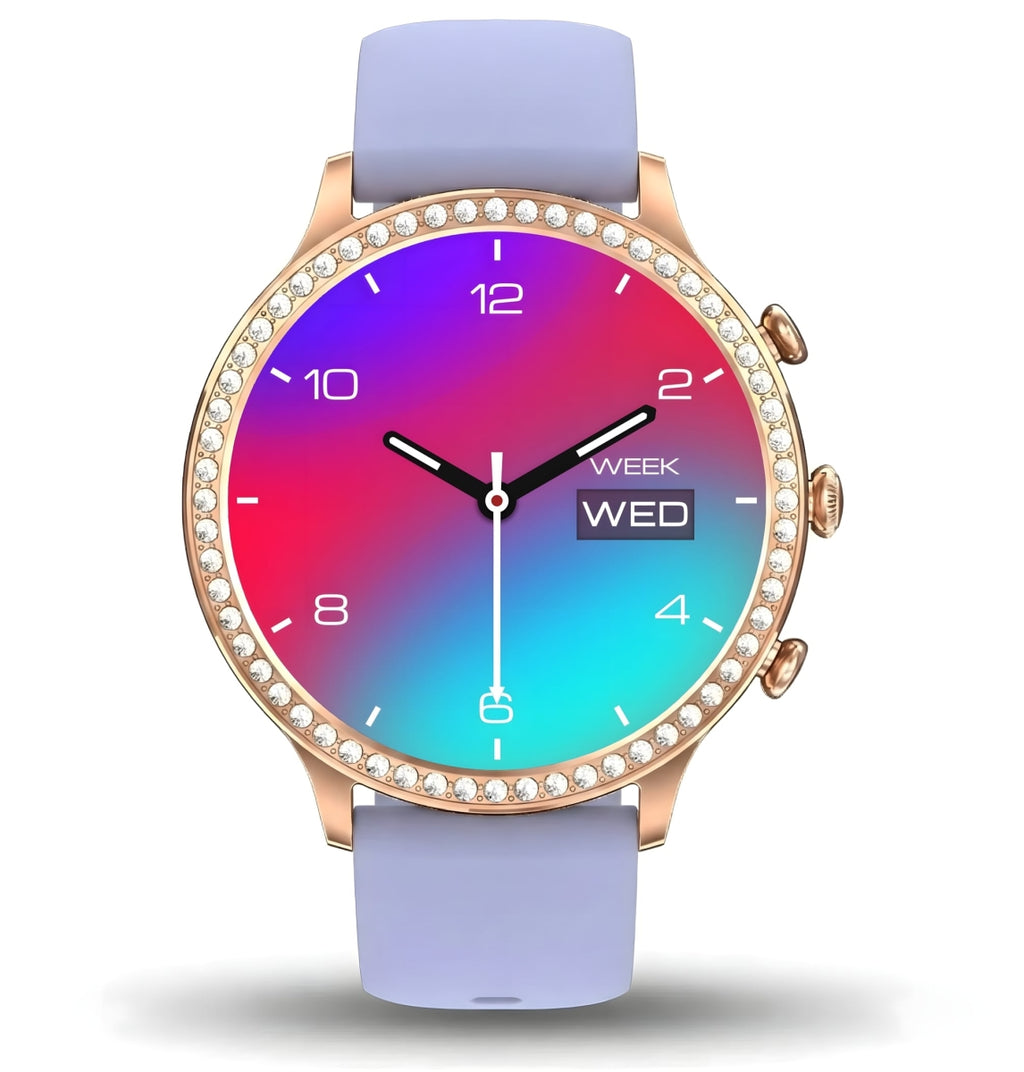 Smartwatch Gravity Różowe Złoto Pasek i Bransoleta GT5-7