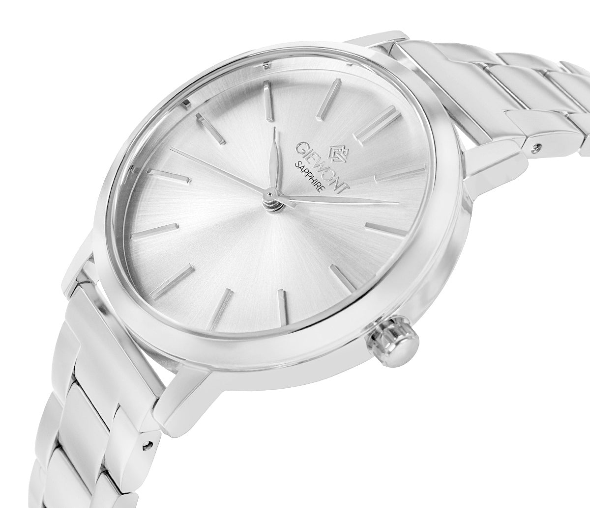 Zegarek Damski Giewont Sapphire Srebrny GW2360-B1