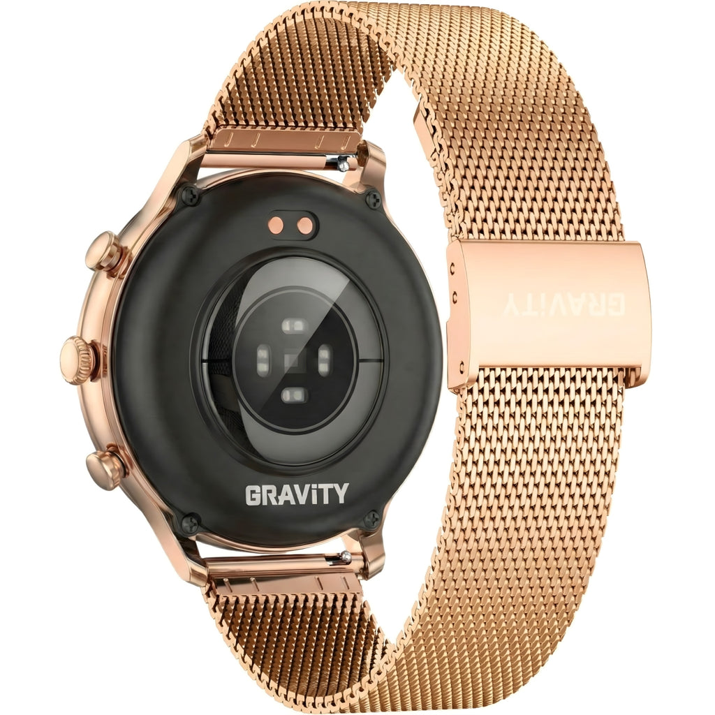 Smartwatch Gravity Różowe Złoto Pasek i Bransoleta GT5-7