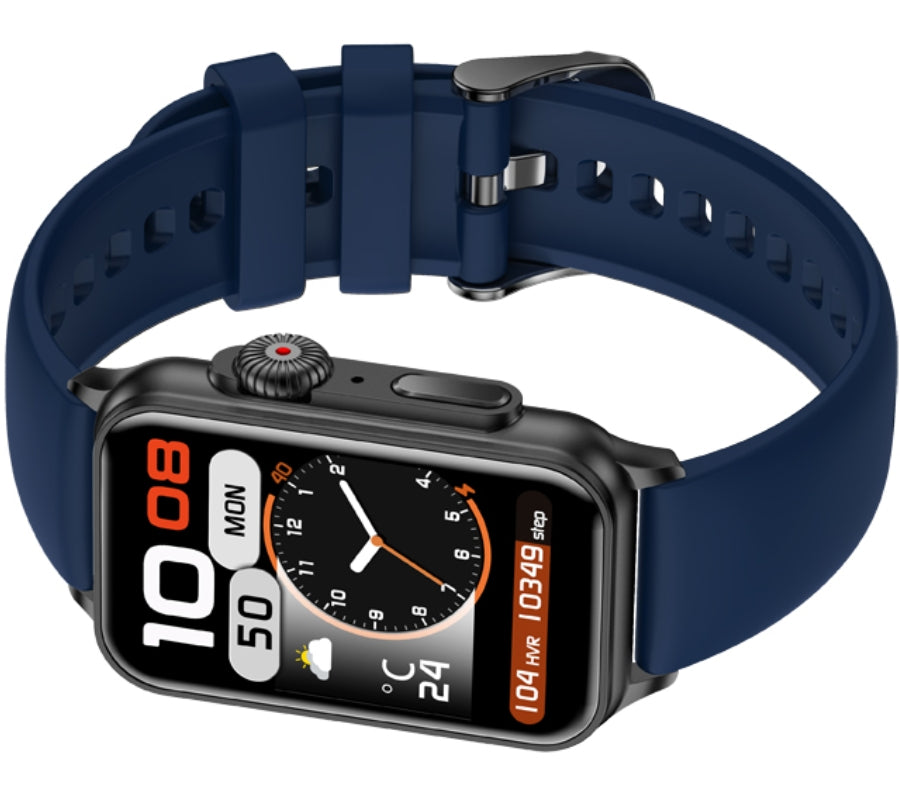 Smartwatch Damski RUBICON RNCF06 Black/Dark Blue SMARUB220