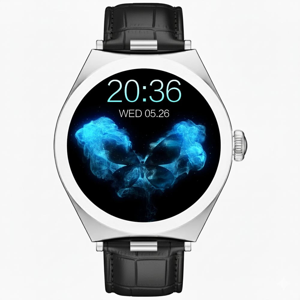 Smartwatch Gravity Srebrno Czarny GT25-8