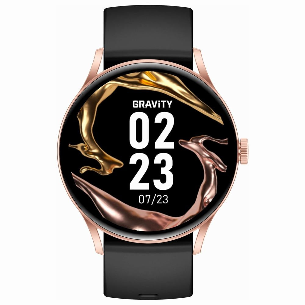 Smartwatch Gravity Czarno Różowy GT2-2 PRO