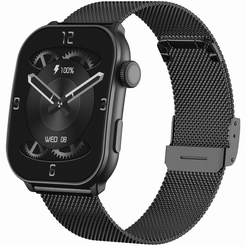 Smartwatch Męski GRAVITY GT28-2 Pasek + Bransoleta Pomarańczowo Czarny
