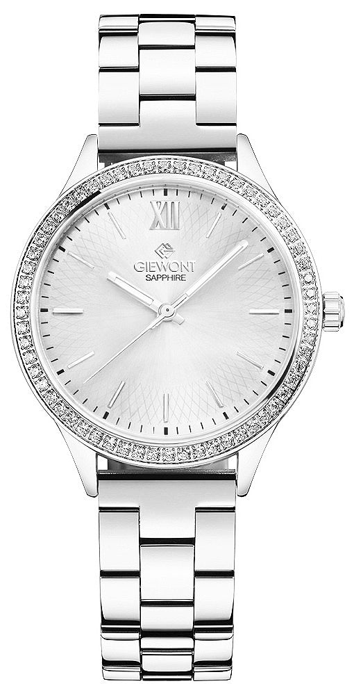 Zegarek Damski Giewont Sapphire Srebrny GW1140-B1