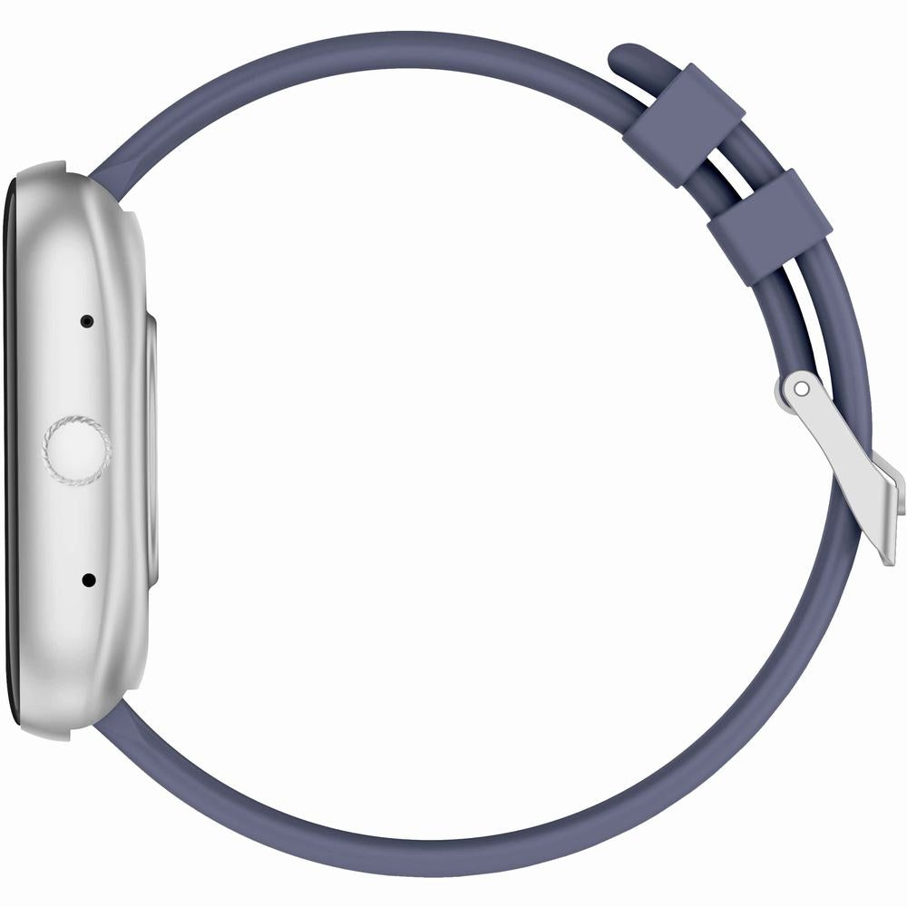 Smartwatch Męski GRAVITY GT18-6 Czarny Pasek Silikonowy + Granatowy Pasek