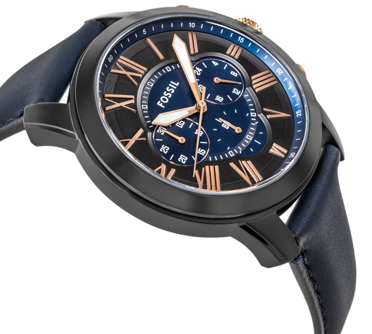 Zegarek Męski FOSSIL Grant Leather FS5061 + BOX
