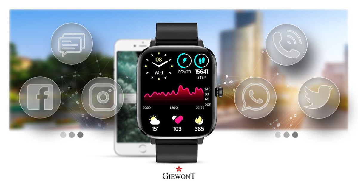 Smartwatch Giewont Czarny GW230-2