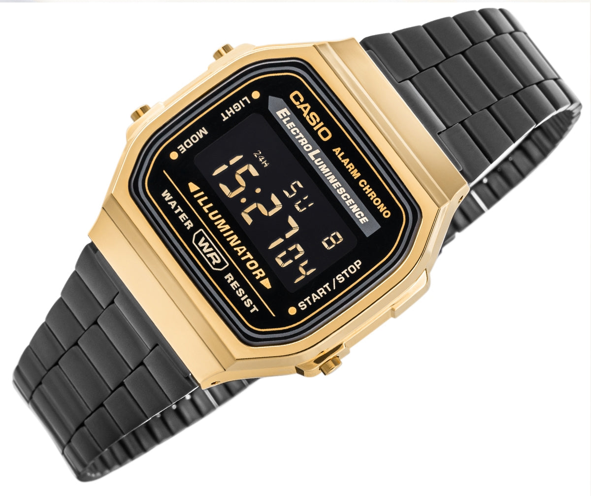 Zegarek Męski CASIO Vintage A168WEGB-1BEF + BOX