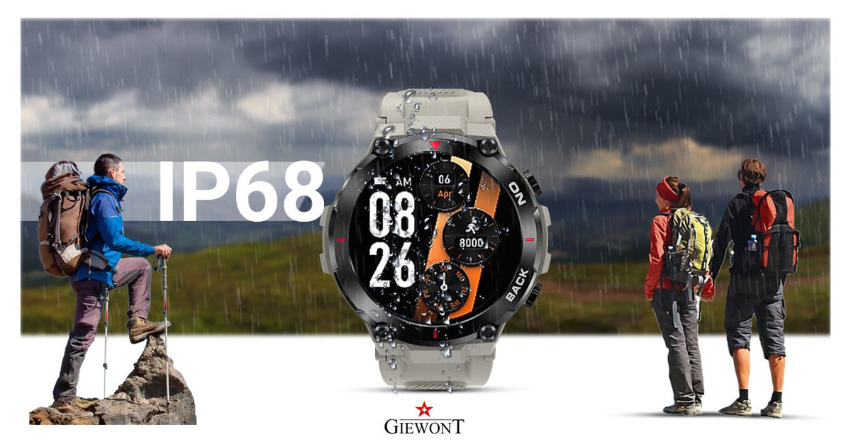 Smartwatch GIEWONT Pionier GPS GW460-3 - Light Stone