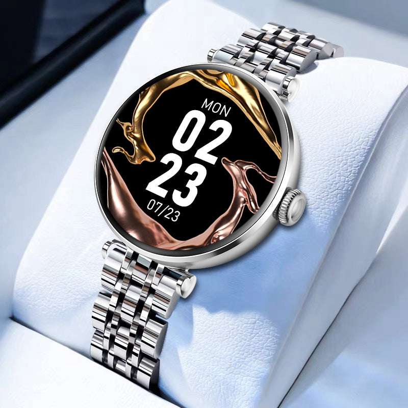 Smartwatch Gravity Srebrno Biały 2 Paski GT26-8