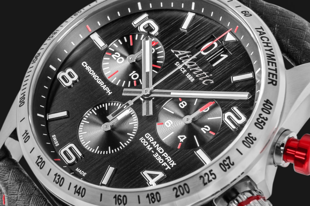 Zegarek Męski Atlantic Grand Prix Chrono 55463.41.65 + BOX