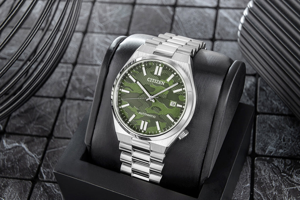 Zegarek Męski CITIZEN Tsuyosa Sapphire Mechanical NJ0159-86X + BOX
