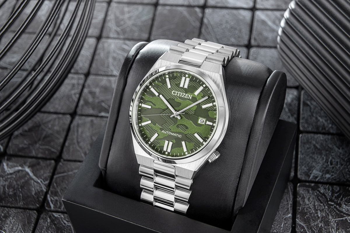Zegarek Męski CITIZEN Tsuyosa Sapphire Mechanical NJ0159-86X + BOX