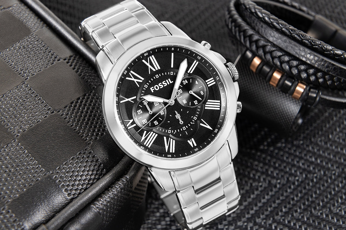 Zegarek Męski FOSSIL Grant Multifunction FS4736 + BOX