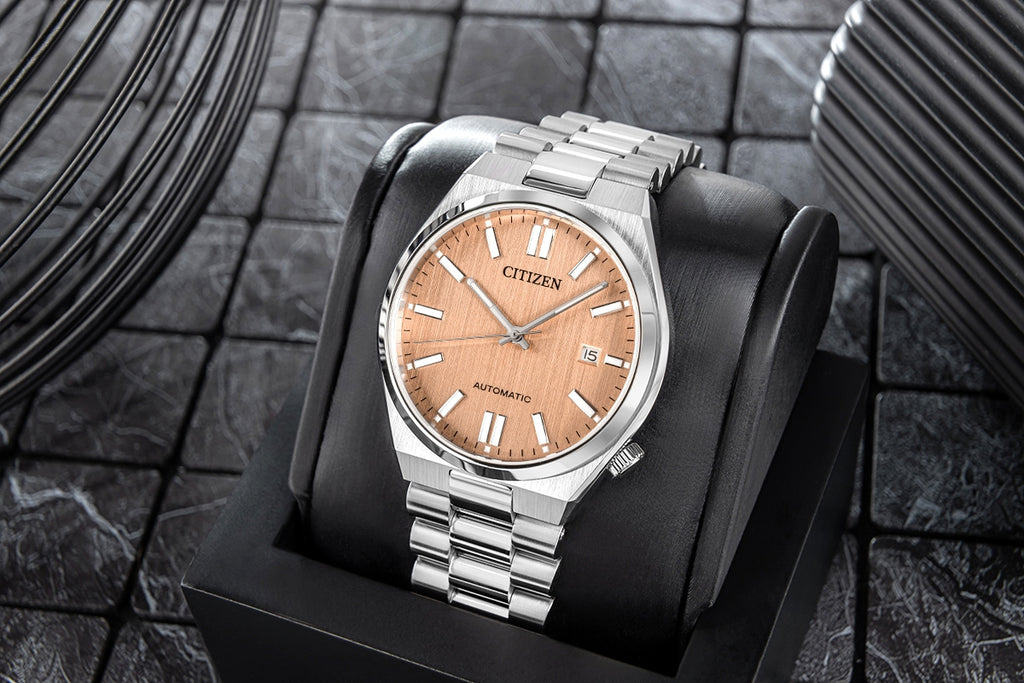 Zegarek Męski CITIZEN Tsuyosa Sapphire Mechanical NJ0159-86Z + BOX