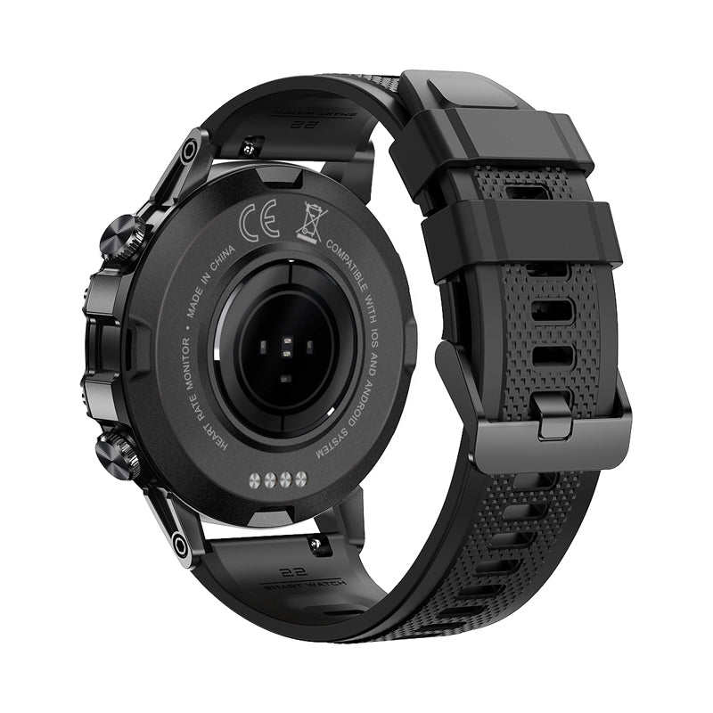 Smartwatch VELTORI VT120-1 Czarny Pasek Silikonowy