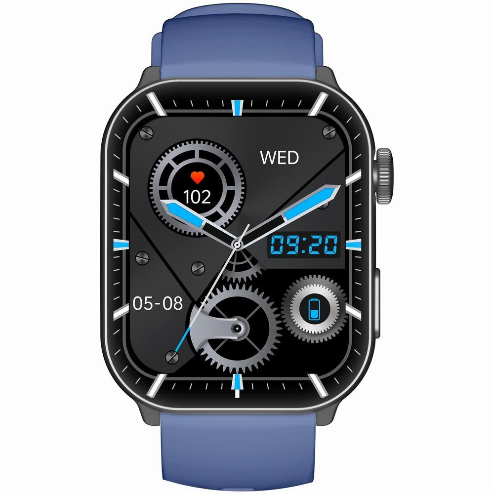 Smartwatch Męski GRAVITY GT28-3 Pasek + Bransoleta Granatowo Czarny