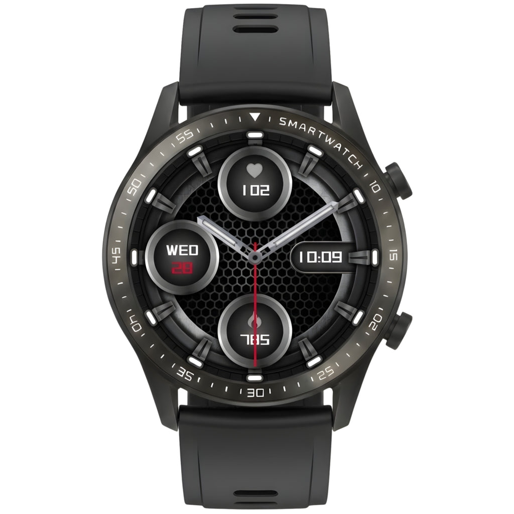 Smartwatch Gravity Czarny 2 Paski GT10-3