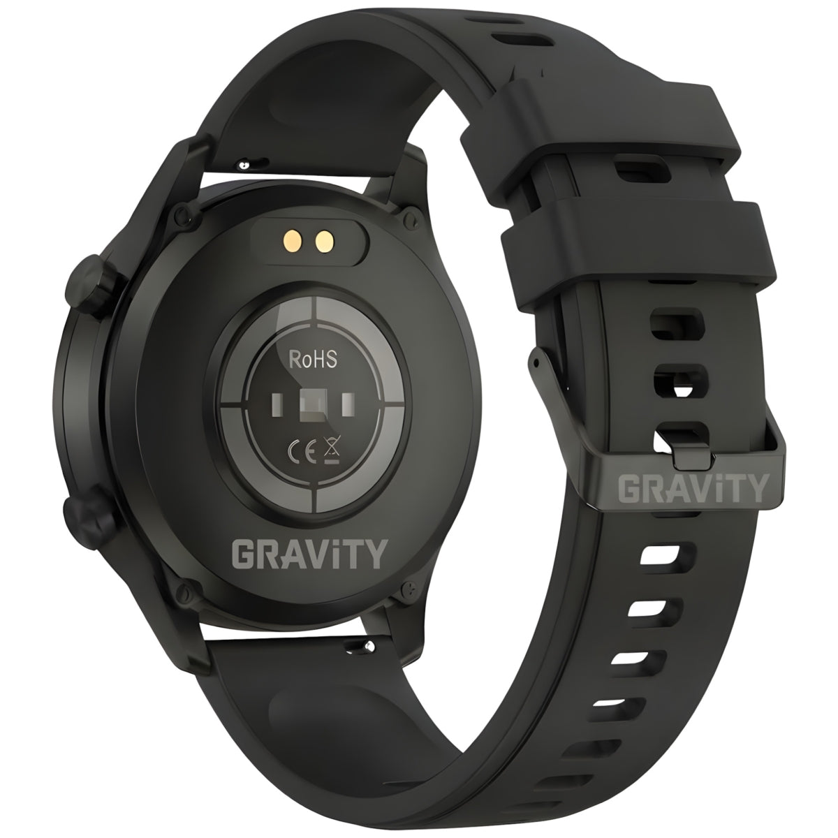 Smartwatch Gravity Czarny 2 Paski GT10-3