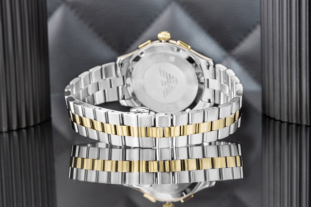 Zegarek Męski Emporio Armani Dario Chronograph AR80084SET + BOX