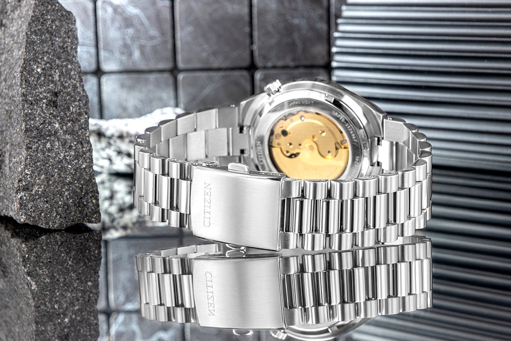 Zegarek Męski CITIZEN Tsuyosa Sapphire Mechanical NJ0159-86Z + BOX