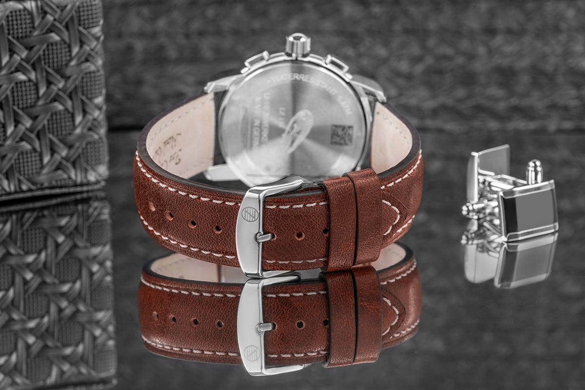 Zegarek Męski ZEPPELIN Los Angeles LZ 126 7614-3 + BOX