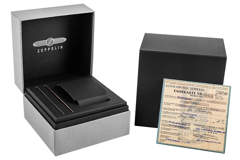 Zegarek Męski ZEPPELIN LZ120 Open Heart Automatic 8166-4 + BOX
