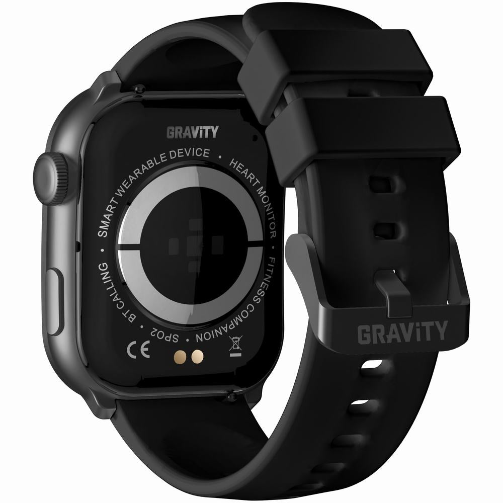 Smartwatch Męski GRAVITY GT28-1 Pasek + Bransoleta Czarny